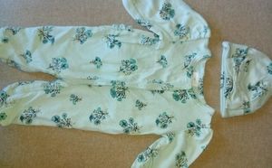 Baby Girl Footed Pajama